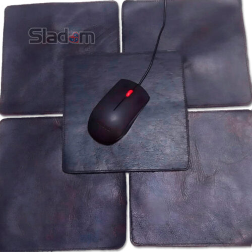 Leather mouse pad, tapete de cuero para ratón de computadora