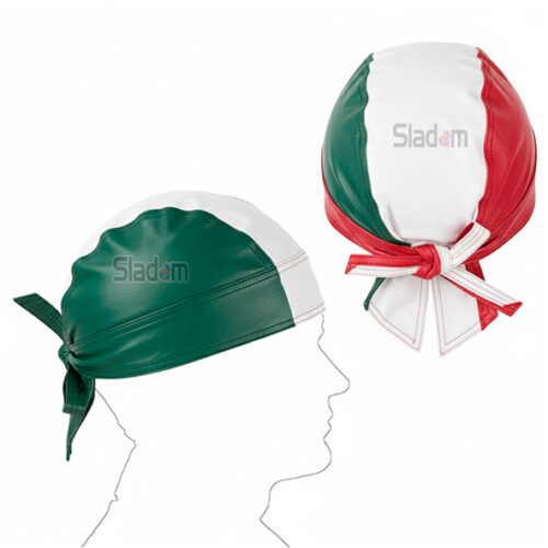 Bandana de piel tricolor México, fiestas patrias