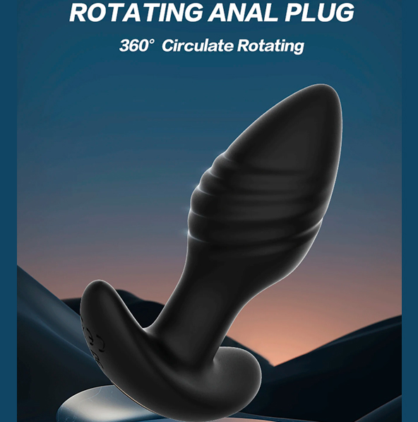 Vibrador giratorio de punto G para hombres con App, masajeador de próstata